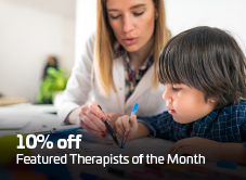 10% off Featured Therapists of the Month