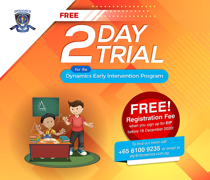 Free 2 Day Trial at Singapore's Best EIP